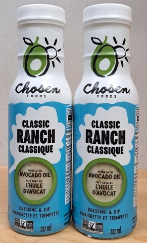 Chosen Foods - Ranch Dressing